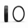BULZi Wedding Bands, Massaging Comfort Fit Premium Silicone Ring with Airflow, Beveled Edge Design, Mens and Womens Rings, Breathable Flexible Work Safety (Rose Gold Beveled Size 7) view 4