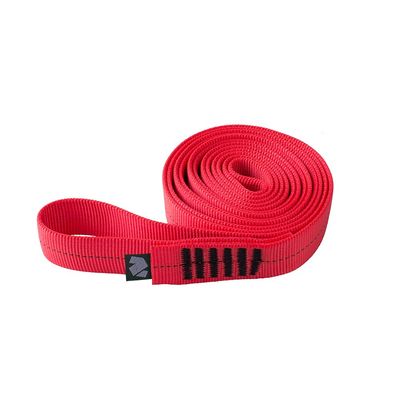 Notch Red 48 x 1 Heavy-Duty Stitched Nylon Circular Loop Runner for Medium Duty Choker Straps, Line Redirections and Miniature False Crotch Support, Tensile Strength: 6,519 lbs., 29kN (NNLR-48)