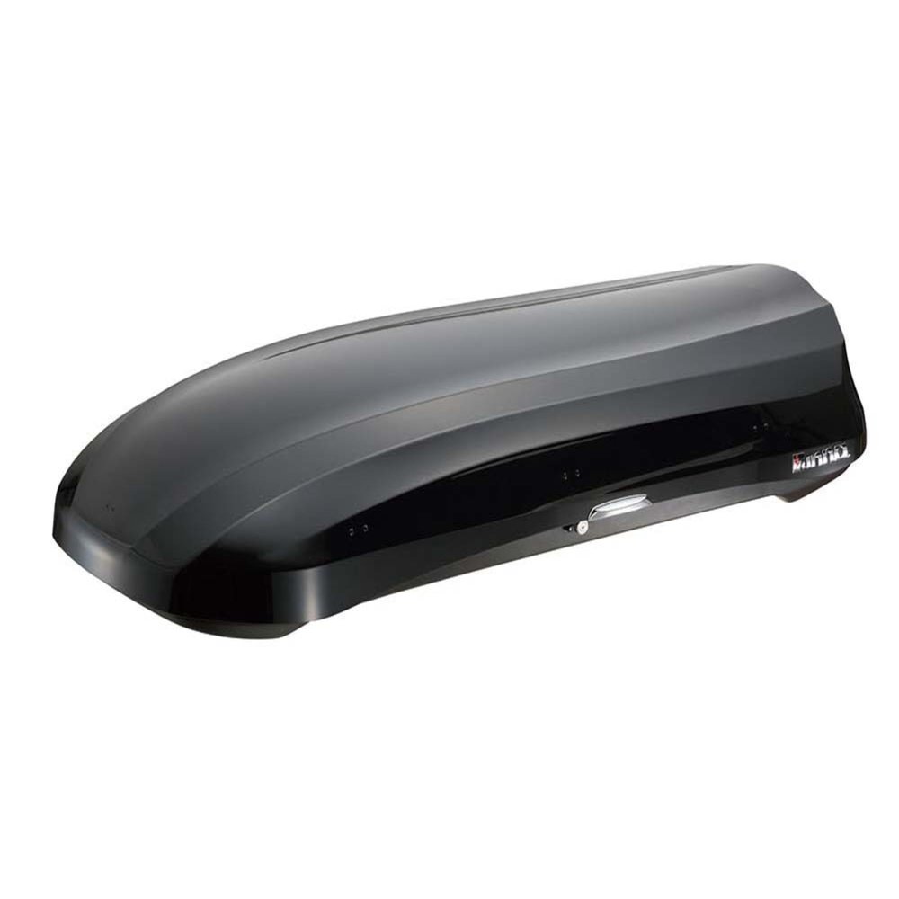 INNO BRM466BK PHANTOM 466 Cargo Box - 18 Cubic FT Holds 8-10 Skis or 4-8 Snowboards (Gloss Black)