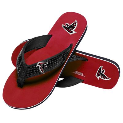 FOCO Atlanta Falcons NFL Womens Sequin Flip Flops - S - (7-8)