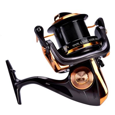 Reel 12+1BB High Speed Metallic Casting Smooth Fishing Reels for Saltwater Freshwater Fishing Handlebargrip Reels and Maintenance Tools(8000?