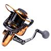 Reel 12+1BB High Speed Metallic Casting Smooth Fishing Reels for Saltwater Freshwater Fishing Handlebargrip Reels and Maintenance Tools(8000? view 2