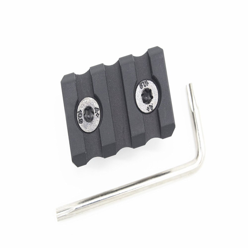 Active-8 3 Slots 1913 Picatinny/Weaver Rail Section for mlok Mount System