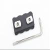 Active-8 3 Slots 1913 Picatinny/Weaver Rail Section for mlok Mount System view 2