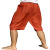 RaanPahMuang Rayon Short Pullstring Capri Lounging Shorts Painted Butterfly Art, Medium, Brick Brown view 2