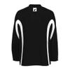 Pearsox Polyester House League Ice Hockey Jersey for Men - Moisture Wicking Hockey Game Jersey Made of 200 Denier Polyester with Pull On Closure (Black, Small) view 1