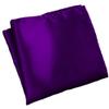 Flairs New York Gentleman's Essentials Weekend Casual White Pocket Square (Royal Purple [Silky Smooth]) view 1