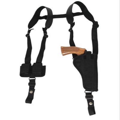 Barsony Vertical Shoulder Holster w/Speed-Loader Pouch for S&W J-Frame Left
