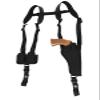 Barsony Vertical Shoulder Holster w/Speed-Loader Pouch for S&W J-Frame Left view 1