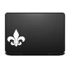 Bargain Max Decals Fleur De Lis Sticker Decal Notebook Car Laptop 5.5" (White) view 4