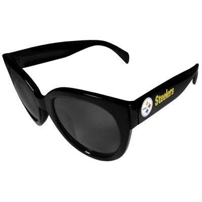 NFL Pittsburgh Steelers Womens Sunglasses, Black
