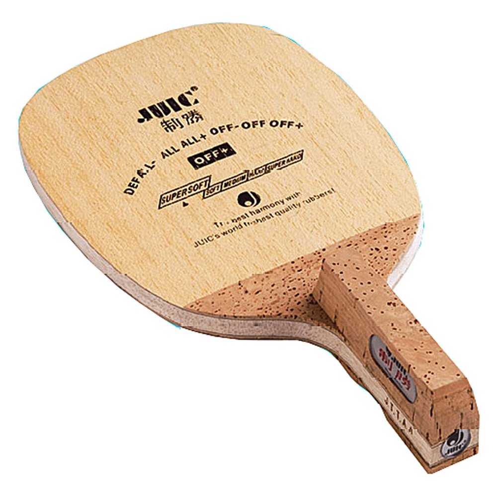 JUIC SEISHOU 2293F Table Tennis Racket, Square Pen Holder Racket, Japanese Style, 6.5 x 5.3 x 0.4 inches (165 x 134 x 10.0 mm)