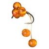 Creative Angler Wiggle Egg Fly Fishing Flies, Size 8-12, 1 Dozen, Orange view 1