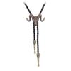 BRBAM Vintage Style Bolo Tie Western Cowboy Leather Rodeo Bolo Bola Tie Necktie for Man (Sheep Skull-G) view 1