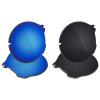 Galvanic Replacement Lenses for Oakley Tailend OO4088 Sunglasses - Ice + Black Polarized - Combo Pack view 1