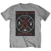 Bring Me The Horizon T Shirt Heart & Symbols Band Logo Official Mens Grey Size XL view 1