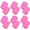 12 Pack Sweatbands Sports Wristband Cotton Sweat Band for Men and Women, Good for Tennis, Basketball, Running, Gym, Working Out (Pink) view 1