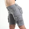 FOURSTEEDS Women's Casual Loose Fit Multi-Pockets Camping Hiking Twill Bermuda Cargo Shorts with Belt US 2 Grey view 4