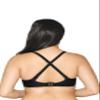 Curvy Kate Womens Junior Sheer Class Balcony Bikini Swimwear, -black, 36DD view 2