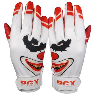 PGX Crazy Clown Baseball Batting Gloves (Adult Large)