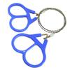 goeasybuy 2 Pairs Survival Wire Saws, Universal Camping Saw, Commando Wire Saw Bulk, Ideal for Survival Kits view 2