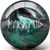 Pyramid Path Bowling Ball (Emerald/Black/Silver, 10 LB) view 2
