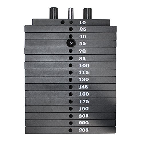 Ader Weight Stack 235 lbs - 15 lb Weight Stack (235 lb System)