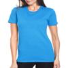 Next Level Women's Crew Tee-Black + Turquoise (2 Pack) - XX-Large view 1