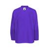 Pearsox Mesh Polyester Ice Hockey Jersey for Men's - Athletic Plain Practice/League/Team Jersey with Long Sleeves Purple view 1