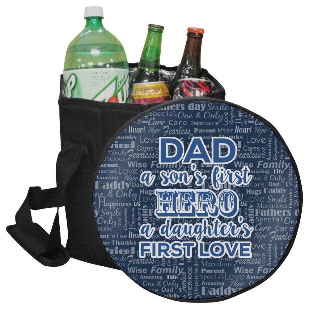 YouCustomizeIt My Father My Hero Collapsible Cooler & Seat