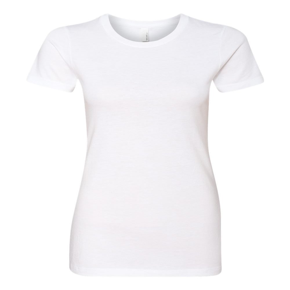Next Level Women's Crew Tee-White + Olive (2 Pack) - XXX-Large