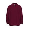 PEAR SOX Mesh Polyester Ice Hockey Jersey for Men's - Athletic Plain Practice/League/Team Jersey with Long Sleeves Maroon view 1