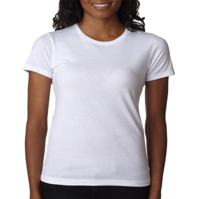 Next Level Women's Crew Tee-White + Dark Heather Grey (2 Pack) - XX-Large