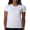 Next Level Women's Crew Tee-White + Dark Heather Grey (2 Pack) - XX-Large view 1