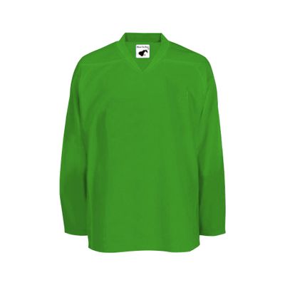 PEAR SOX Mesh Polyester Ice Hockey Jersey for Men's - Athletic Plain Practice/League/Team Jersey with Long Sleeves Kelly