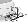 KAC Premium Bike Rack for Car, SUV, Hatchback Mount - 2" Anti-Wobble Hitch & Quick Release Lever for 4 Bikes - Heavy Duty Bicycle Carrier, Easy to Assemble/Install - Tire & Frame Straps Included view 1