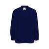 PEAR SOX Mesh Polyester Ice Hockey Jersey for Men's - Athletic Plain Practice/League/Team Jersey with Long Sleeves Navy view 1
