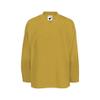 Pearsox Mesh Polyester Ice Hockey Jersey for Men's - Athletic Plain Practice/League/Team Jersey with Long Sleeves Vegas Gold