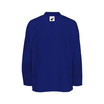 PEAR SOX Mesh Polyester Ice Hockey Jersey for Men's - Athletic Plain Practice/League/Team Jersey with Long Sleeves Royal