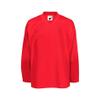 PEAR SOX Mesh Polyester Ice Hockey Jersey for Men's - Athletic Plain Practice/League/Team Jersey with Long Sleeves Scarlet view 1