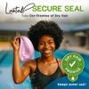 Long Hair Swim Cap - Swimming Caps for Women Men - Extra Large Swim Caps - Premium Waterproof Silicone Swim Cap - Dreadlocks - Suits Recreational Swimmers (Rose Quartz L) view 4