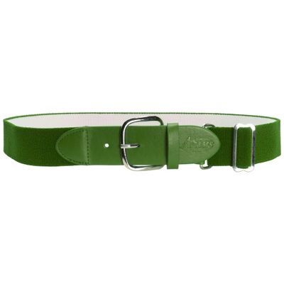 Adams USA Elastic Baseball/Softball Belt, Adult, Kelly Green