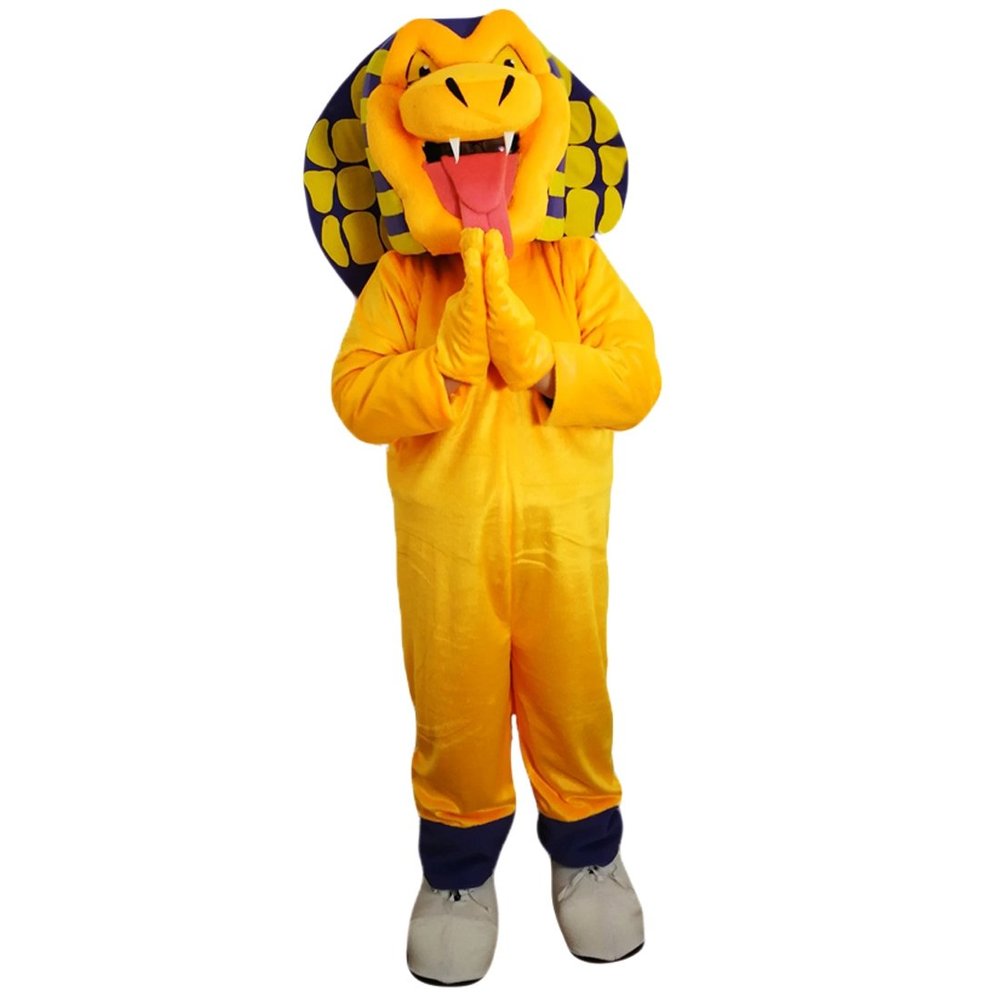 Cobra Mascot Costume Cartoon Character Adult Sz Real Picture