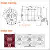 L-faster 24V36V48V 450W Ricksha Engine Kit 3-Wheel Bicycle Motor kit DIY Pedicab Brushed DC Motor with Gearbox (36V Upgrade kit) view 4