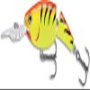Rapala Unisex_Adult Jointed Shad Rap Curls, Hot Tiger, 9 cm view 3