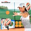 Wooden Pickleball Paddles Set 2 - Win SPORTS Beginner Racket,Pickle Ball Paddles with 2 Paddles,4 Balls and 1 Carry Bag,Durable and Classic (Wooden Version) view 4