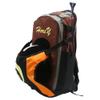 UNISTRENGH Professional Horse Riding Boot Bag Helmet Bag parent-child Equestrian Horse Riding Backpack with Hat Compartment (Brown, For Adult(21.7''H*14.2''W)) view 2