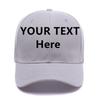 Custom Baseball Cap for Unique Gifts,Personalized Unisex Street Style Plain Hat with Snapback Hats Grey view 1