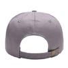 Custom Baseball Cap for Unique Gifts,Personalized Unisex Street Style Plain Hat with Snapback Hats Grey view 3