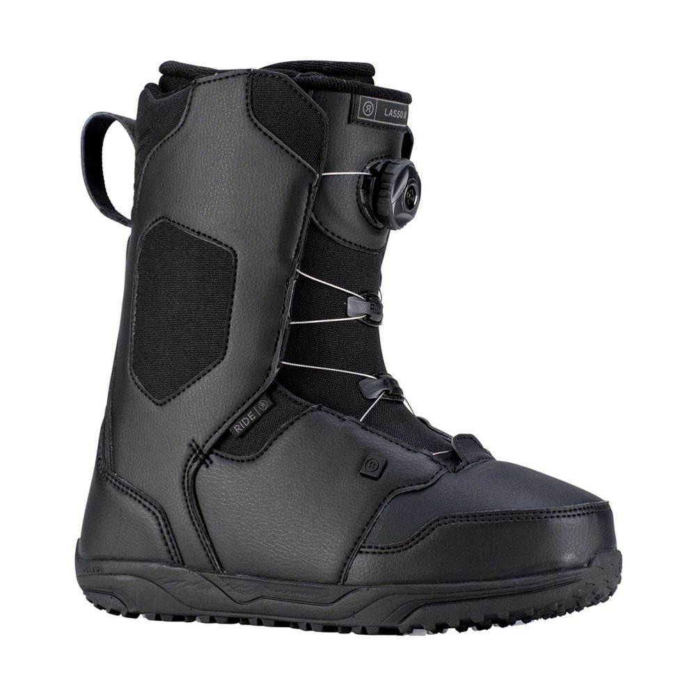 Ride Kids' Lasso Jr Snowboard Boots - Black - 4
